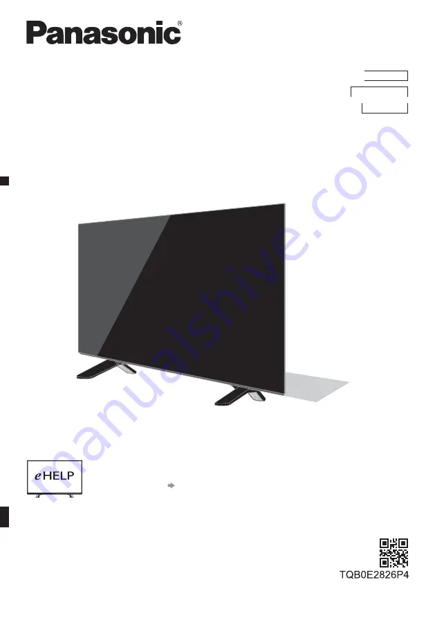 Panasonic TX-32FS400E Скачать руководство пользователя страница 1