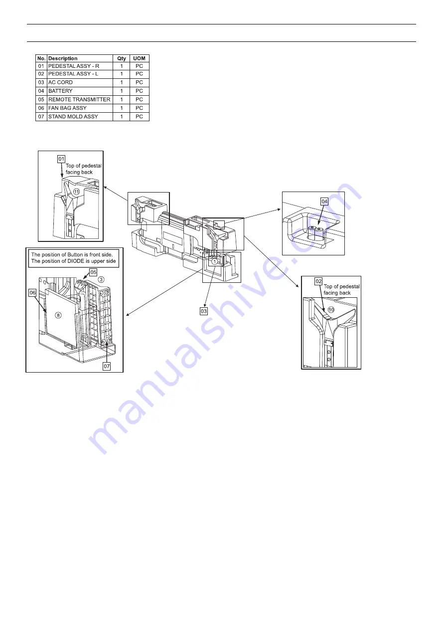 Panasonic TX-32FSR500 Service Manual Download Page 54