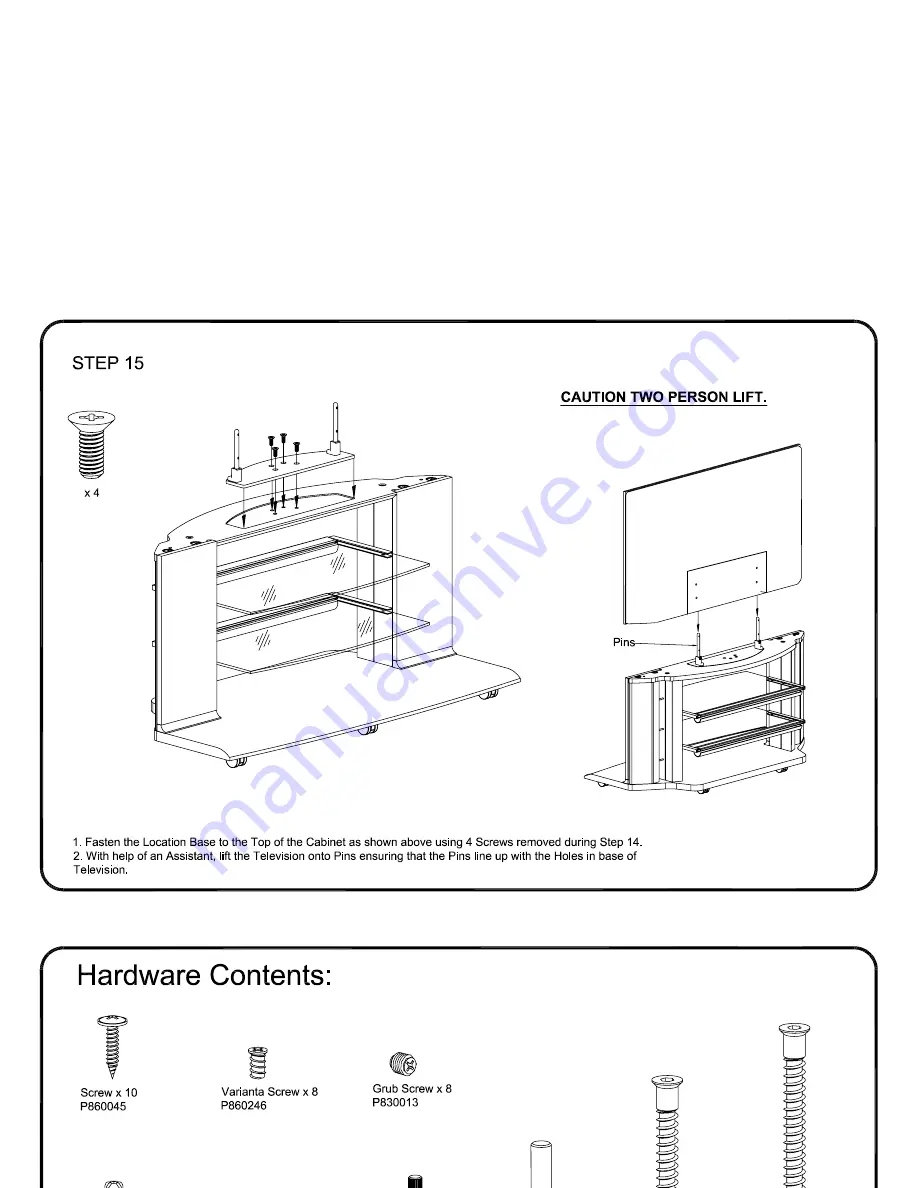 Panasonic TX-32LX1A Assembly Instructions Manual Download Page 18