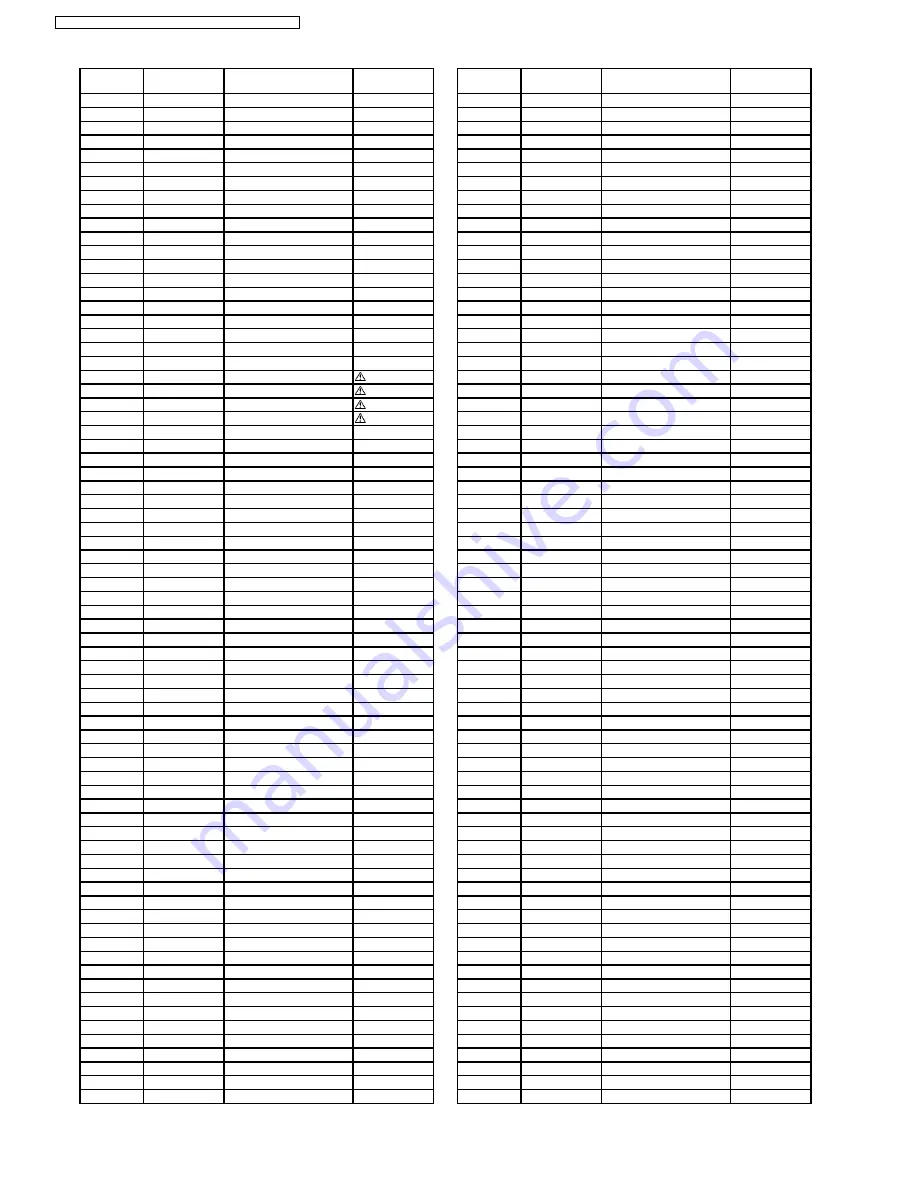 Panasonic TX-32LX700A Service Manual Download Page 72