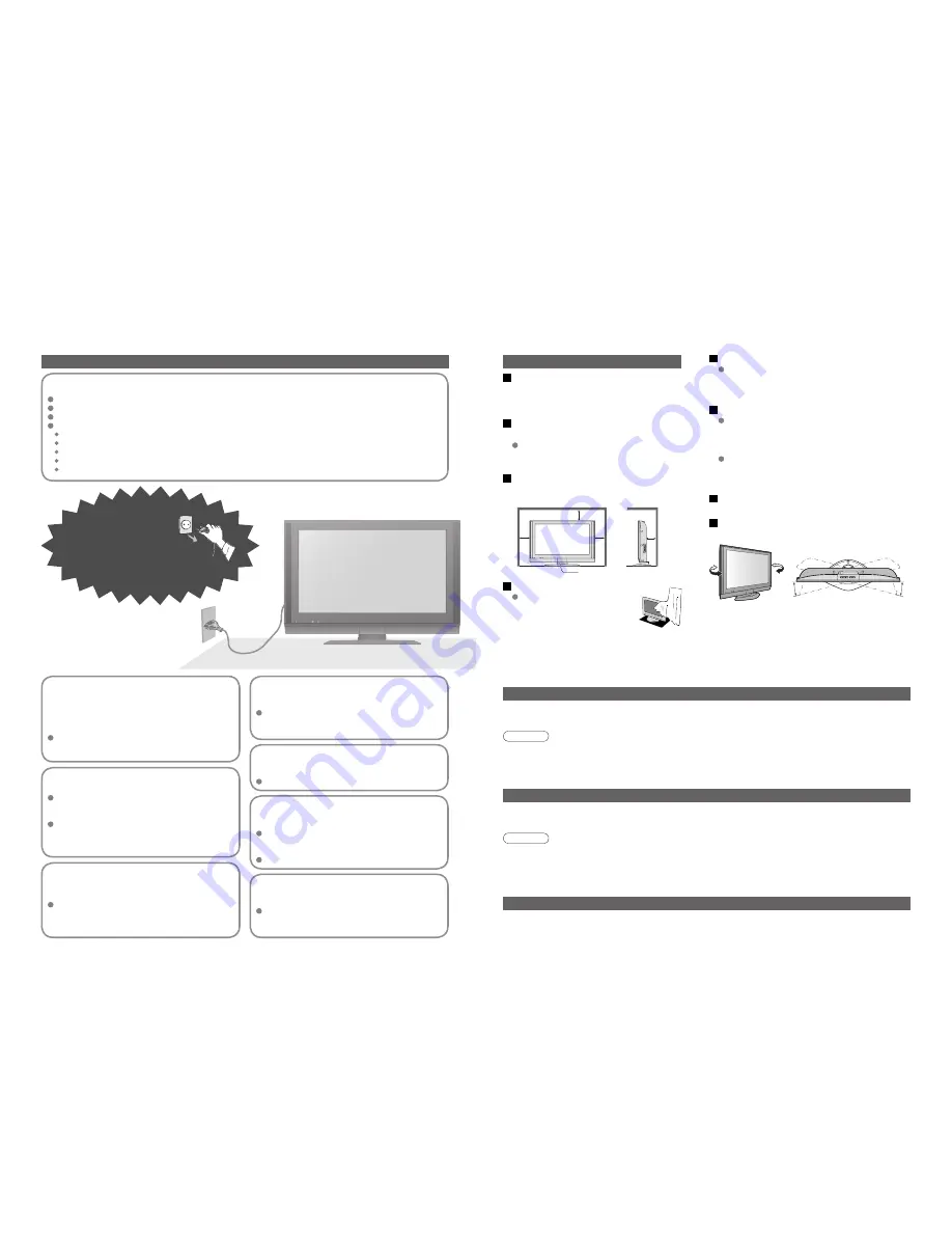 Panasonic TX-32LX700P Operating Instructions Manual Download Page 3