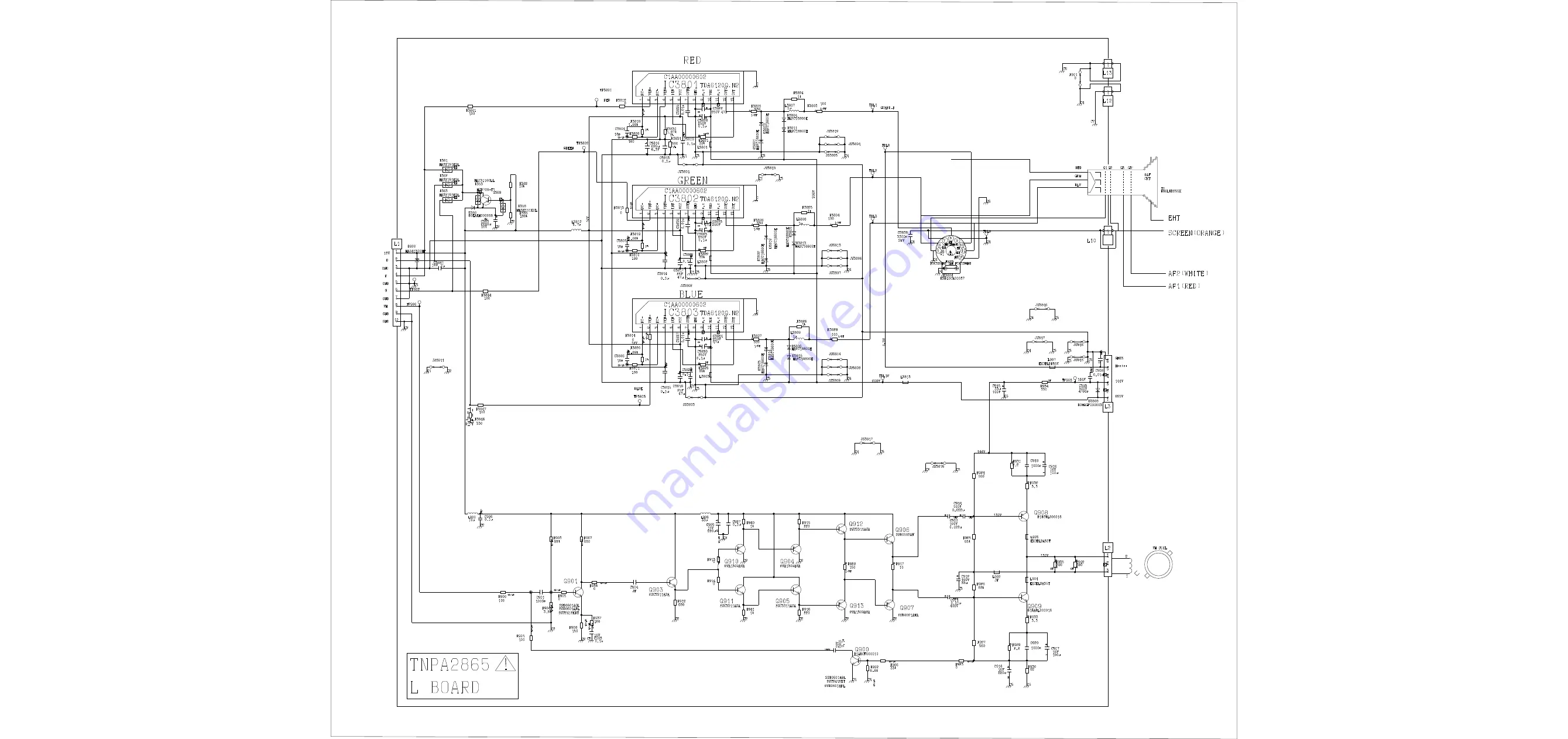 Panasonic TX-32PD30D Service Manual Download Page 45