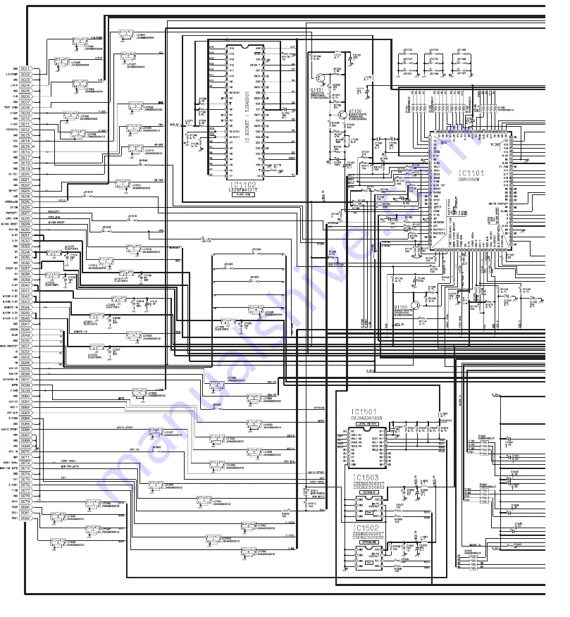 Panasonic TX-34P150X Service Manual Download Page 105