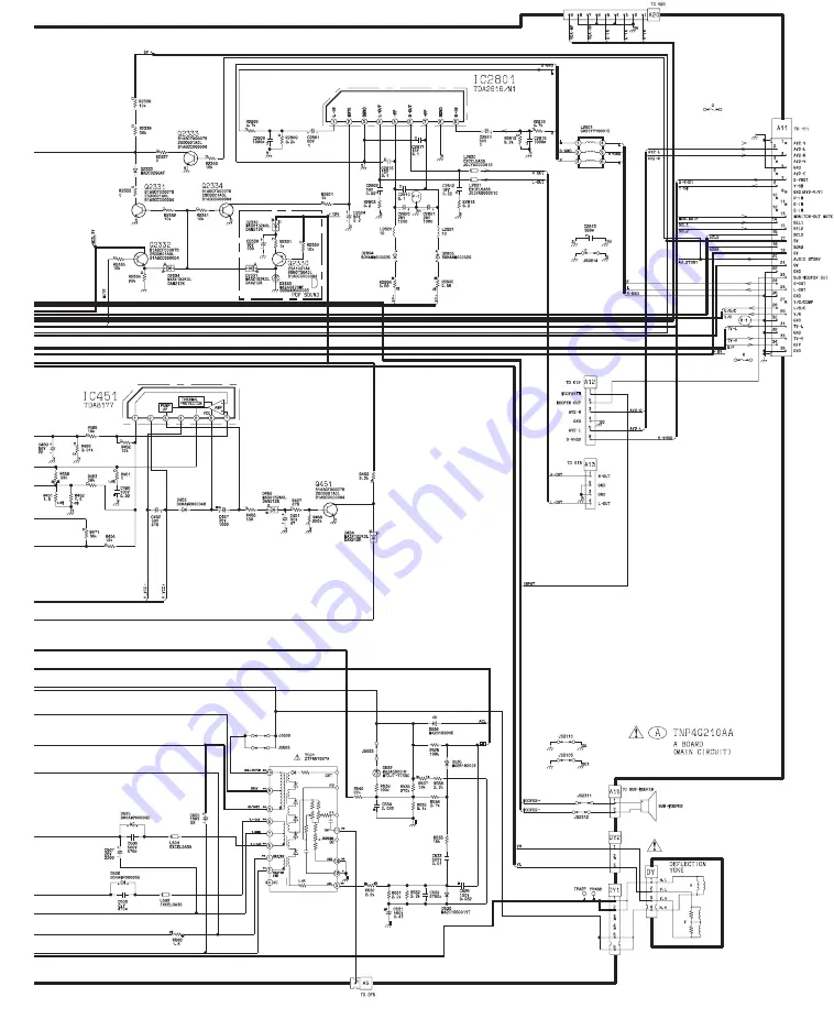 Panasonic TX-34P150X Service Manual Download Page 112