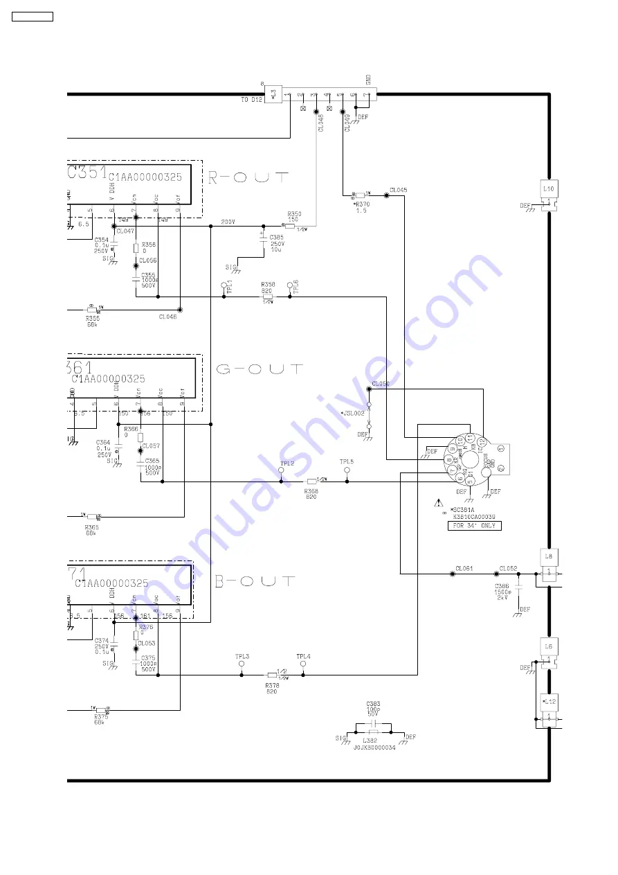 Panasonic tx-34p180b Скачать руководство пользователя страница 27