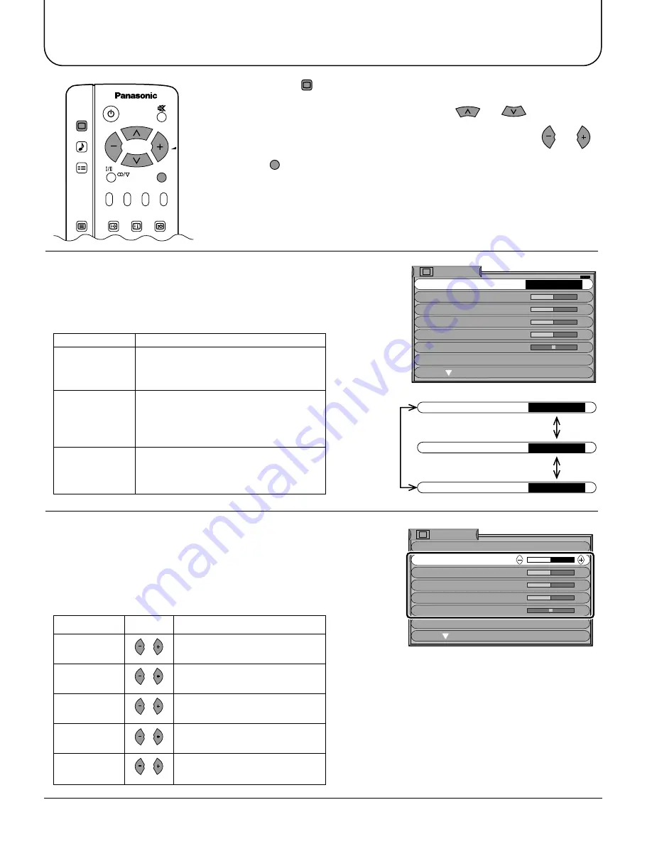 Panasonic TX-34P300K Operating Instructions Manual Download Page 20