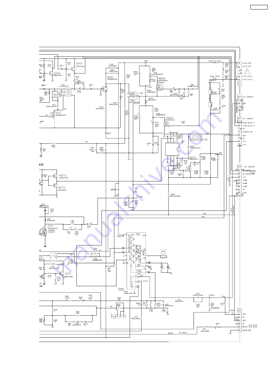 Panasonic TX-34P800R Service Manual Download Page 63