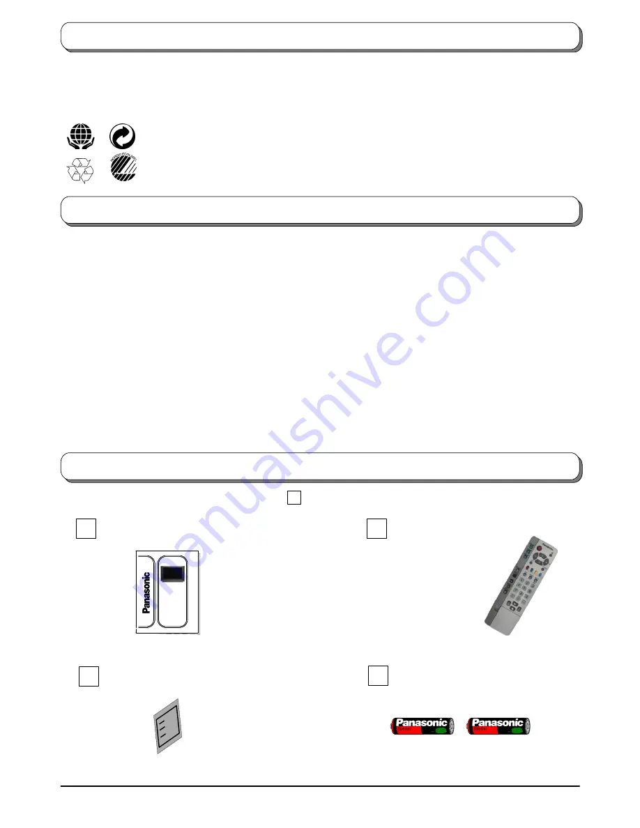 Panasonic TX-36PL35F Скачать руководство пользователя страница 2