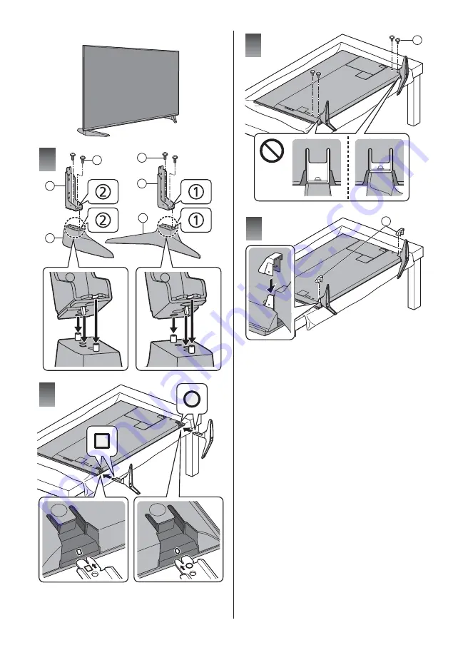 Panasonic TX-40DX700F Operating Instructions Manual Download Page 8