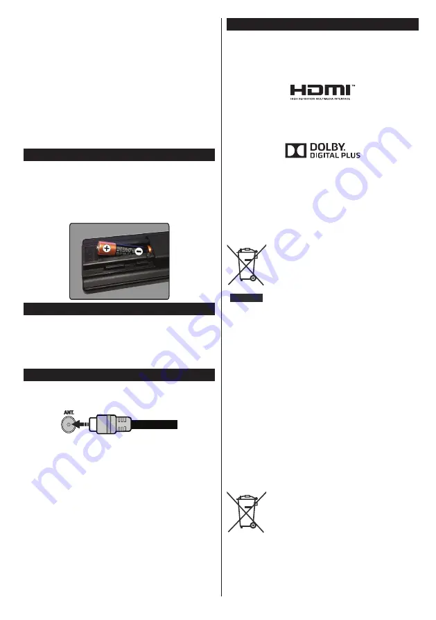 Panasonic TX-48C320E Operating Instructions Manual Download Page 7