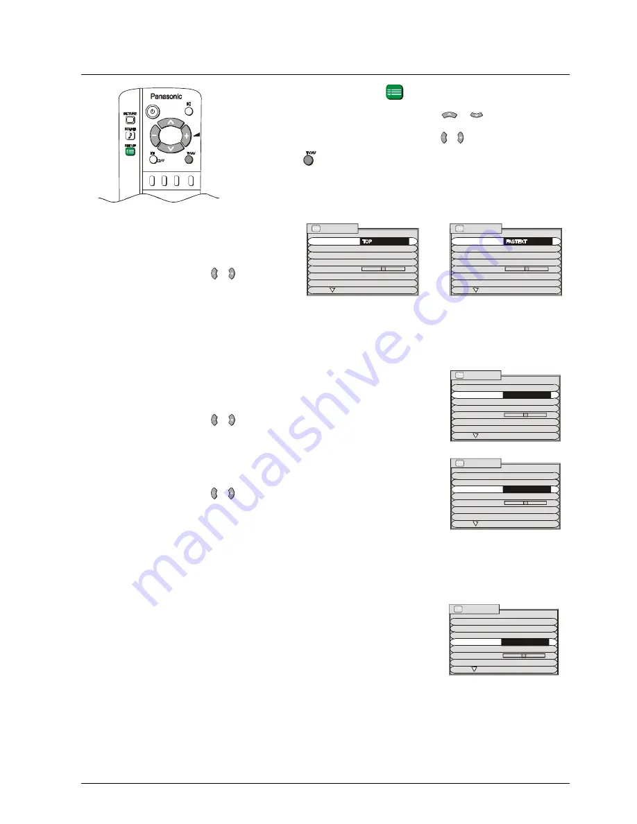 Panasonic TX-76PW100A Скачать руководство пользователя страница 21