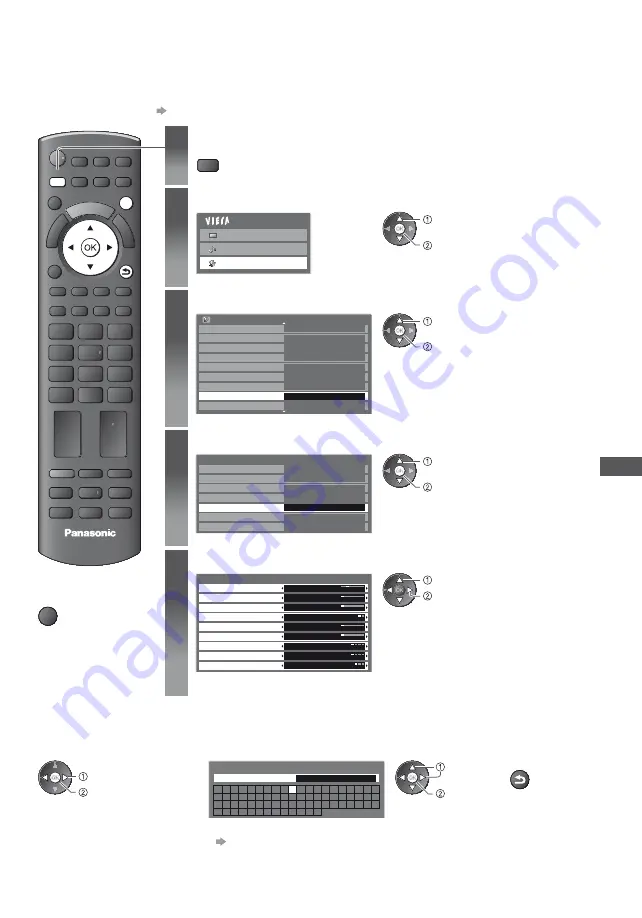 Panasonic TX-L24E3E Скачать руководство пользователя страница 45