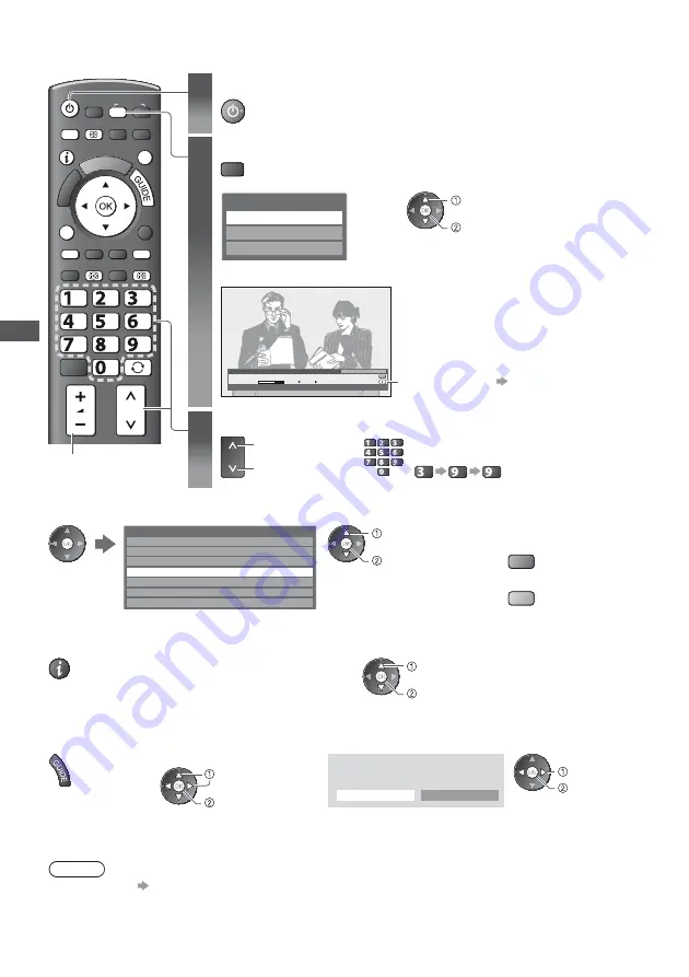 Panasonic TX-L32C3E Operating Instructions Manual Download Page 14