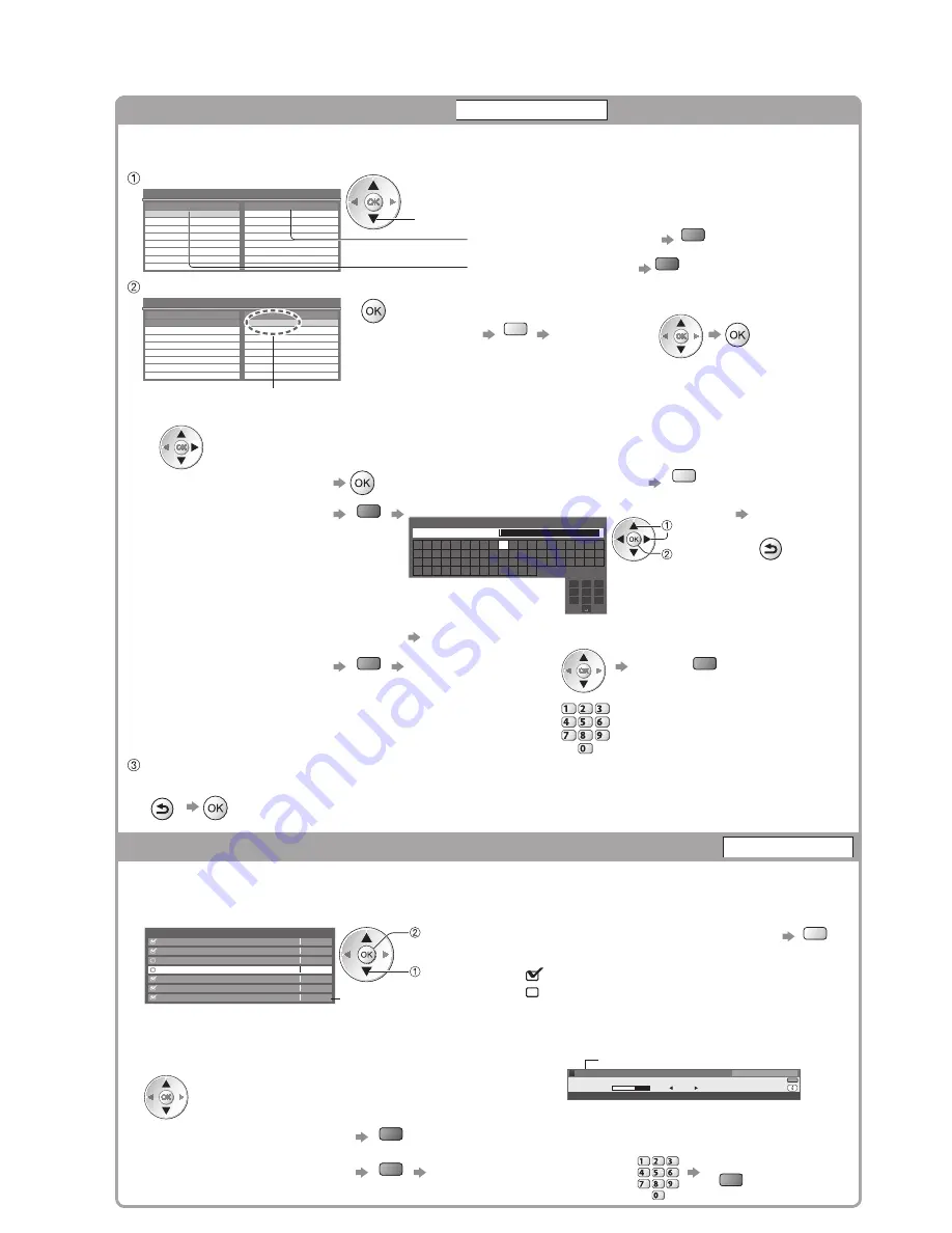 Panasonic TX-L32D25 Operating Instructions Manual Download Page 50