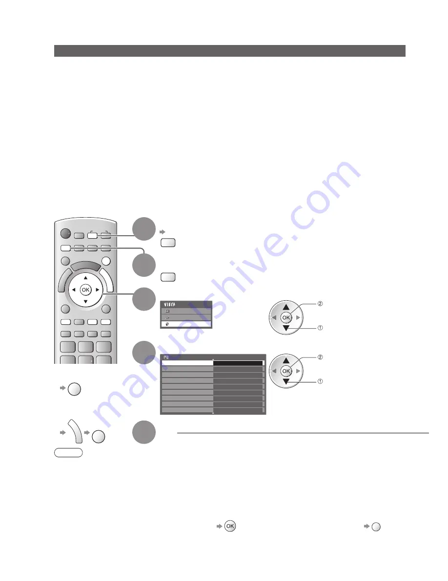 Panasonic TX-L32D25 Скачать руководство пользователя страница 52