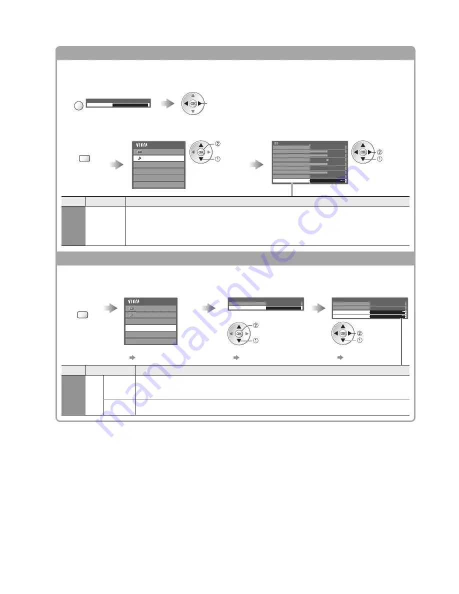 Panasonic TX-L32D25 Operating Instructions Manual Download Page 72