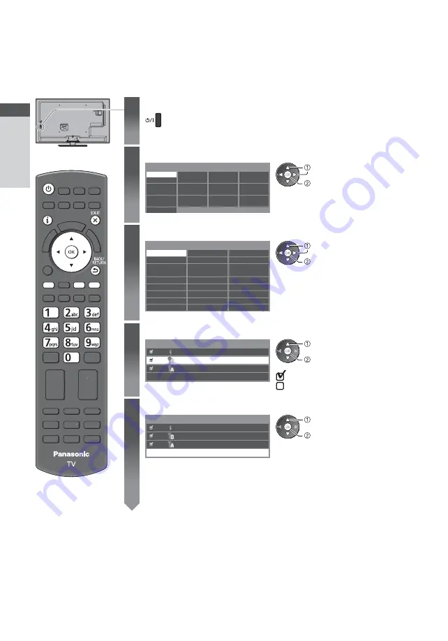 Panasonic TX-L32E5E Operating Instructions Manual Download Page 14