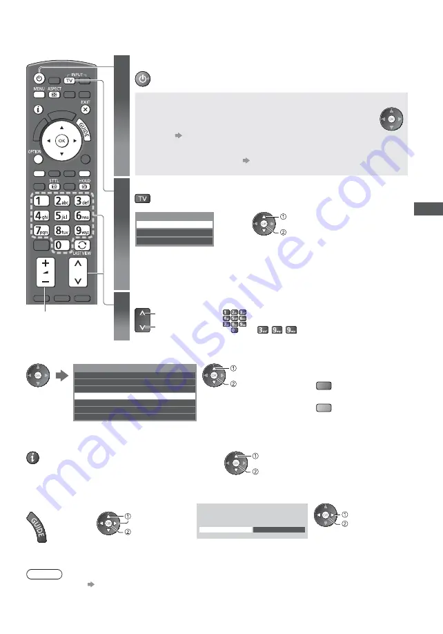 Panasonic TX-L32E5E Operating Instructions Manual Download Page 19