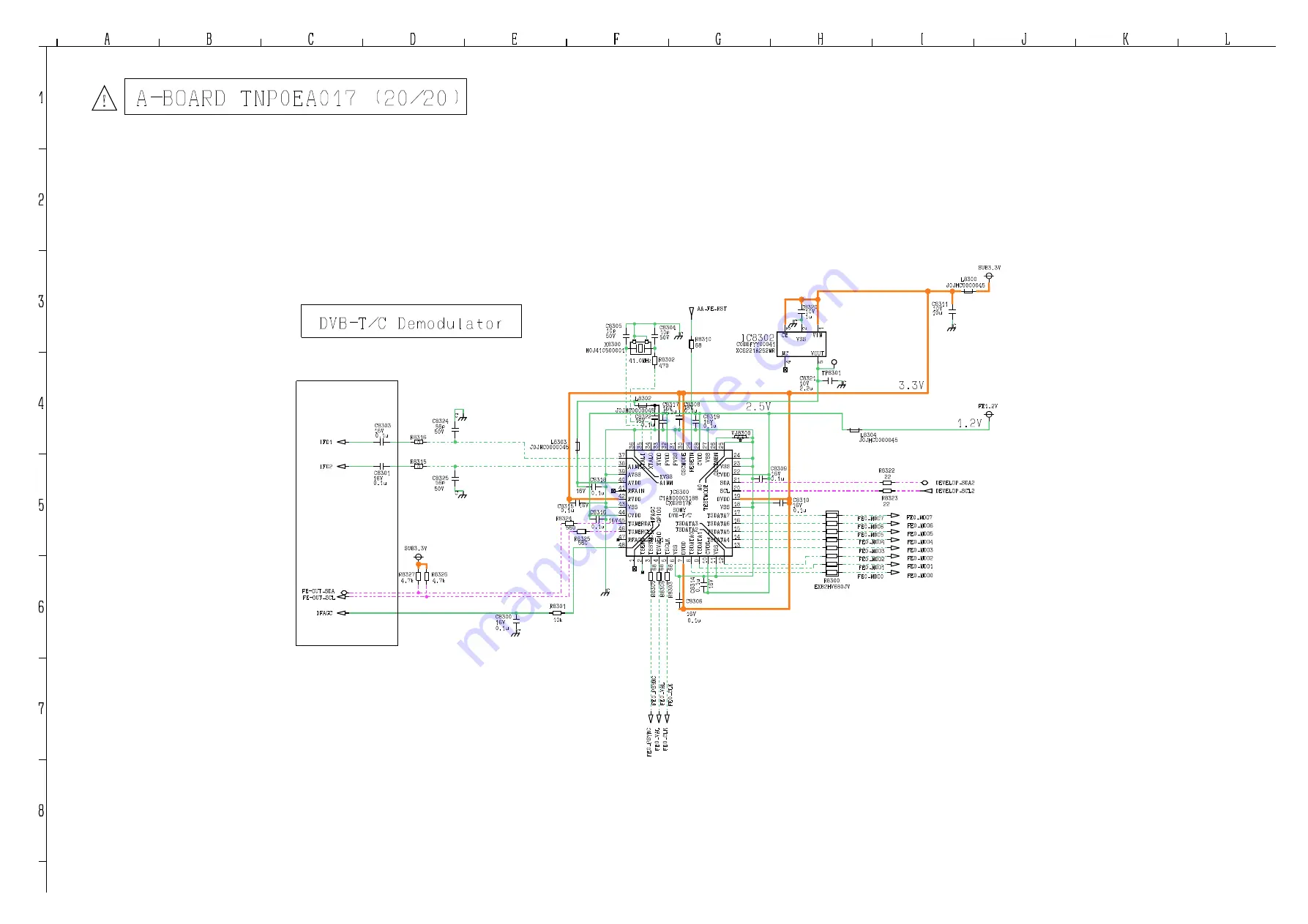 Panasonic TX-L32X20B Service Manual Download Page 60