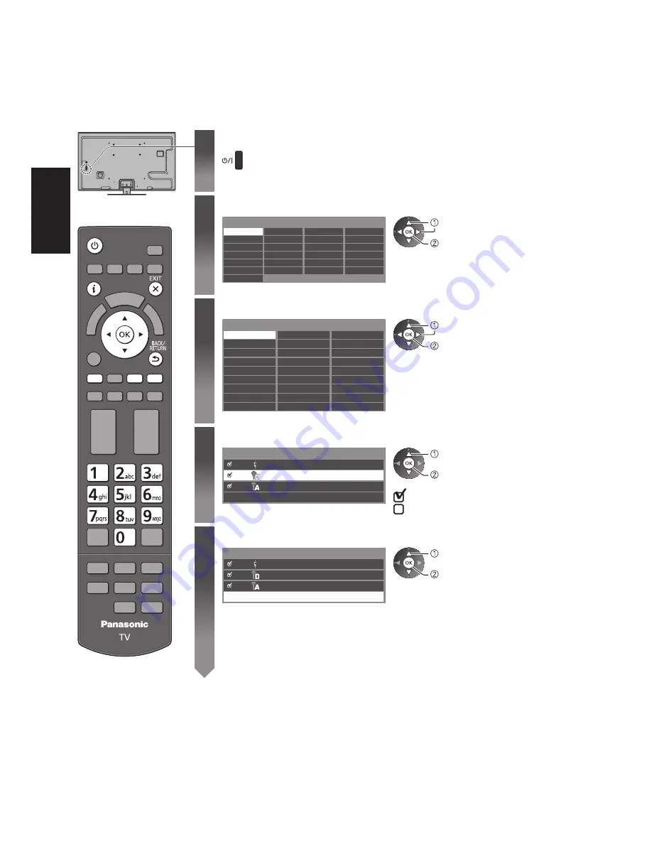 Panasonic TX-L42ET50Y Operating Instructions Manual Download Page 36