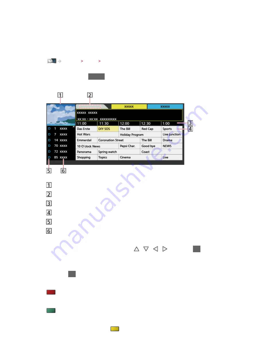 Panasonic TX-L42ET60Y User Manual Download Page 36