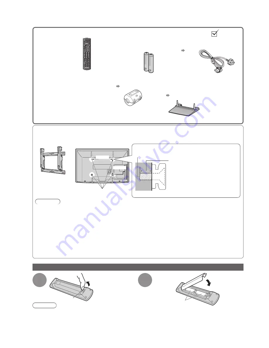 Panasonic TX-P42S20B Operating Instructions Manual Download Page 6