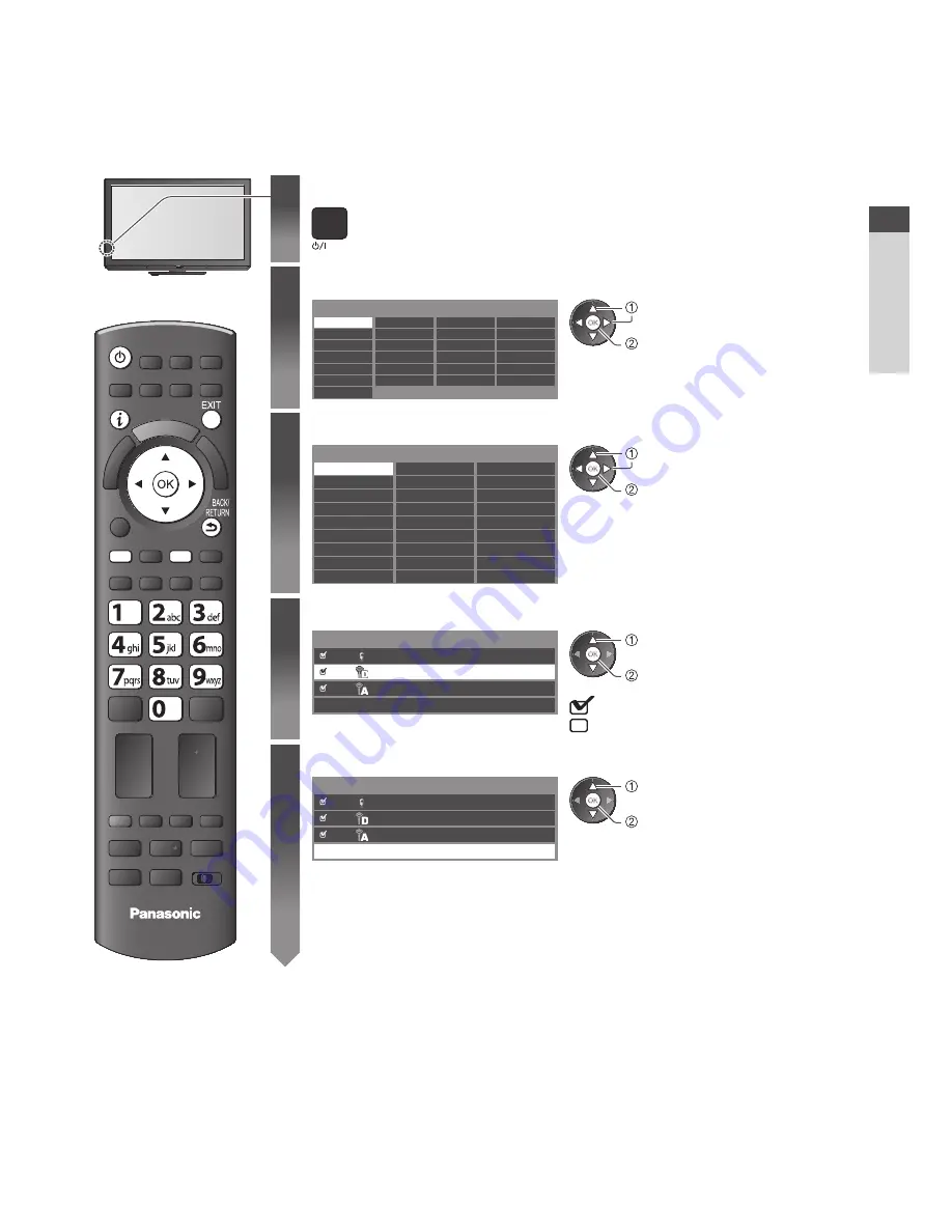 Panasonic TX-P42S30J Скачать руководство пользователя страница 14