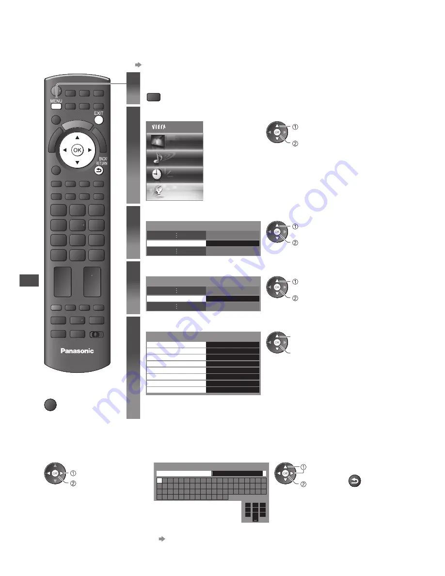 Panasonic TX-P42S31B Operating Instructions Manual Download Page 48