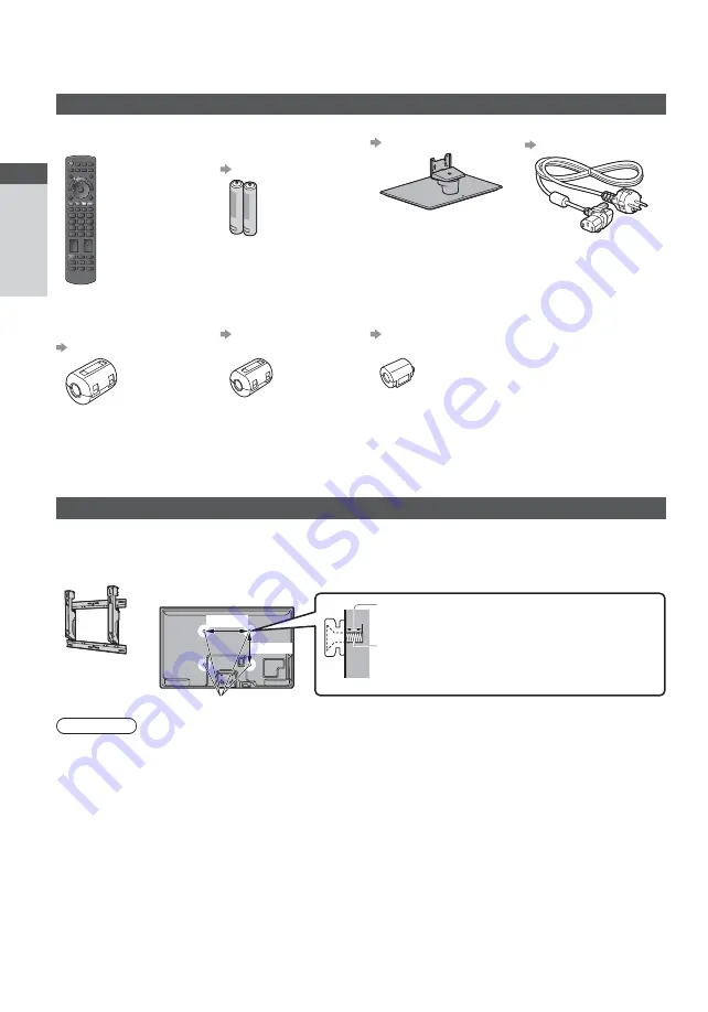 Panasonic TX-P42UT50Y Operating Instructions Manual Download Page 6