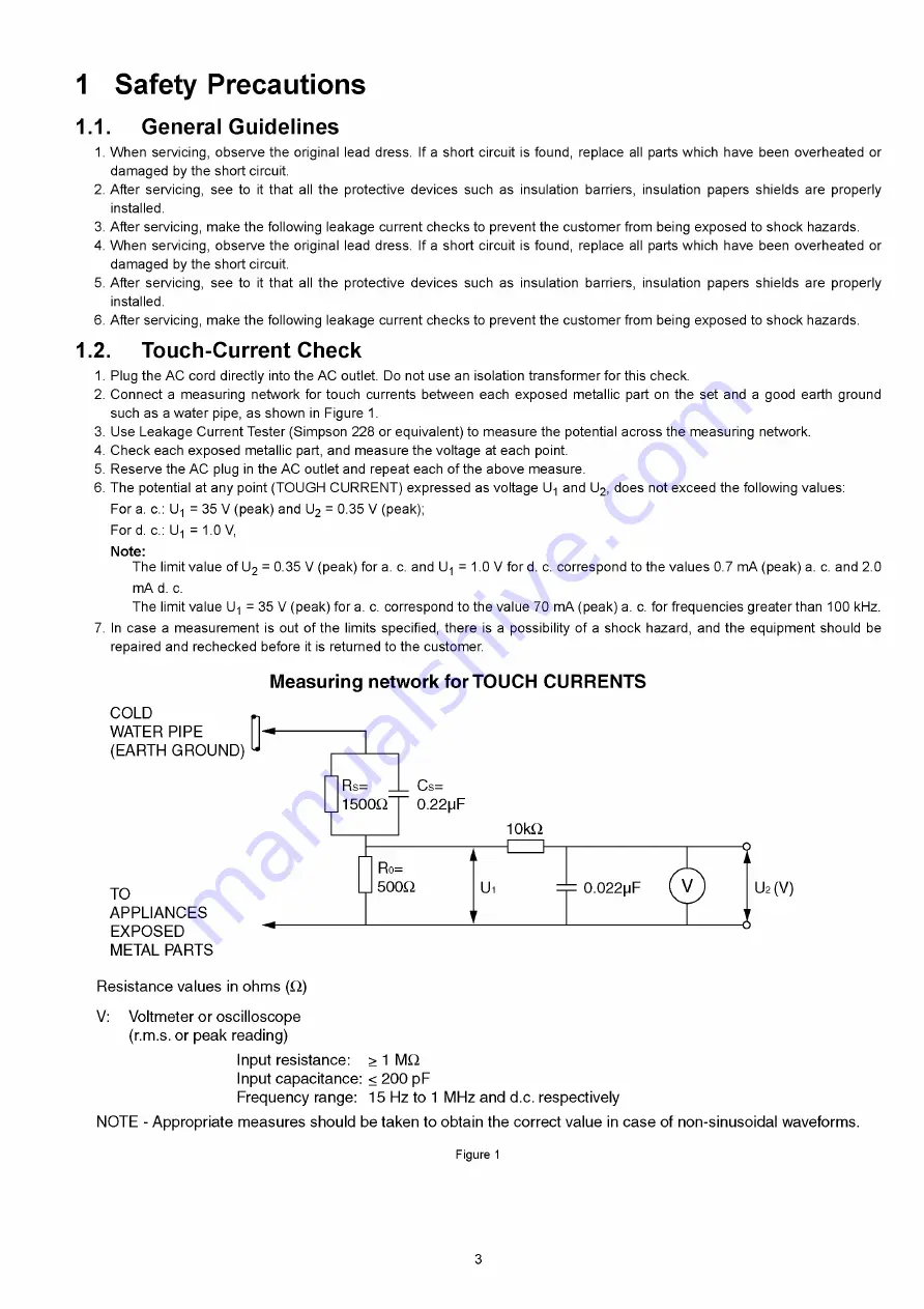 Panasonic TX-PR37C10 Service Manual Download Page 3