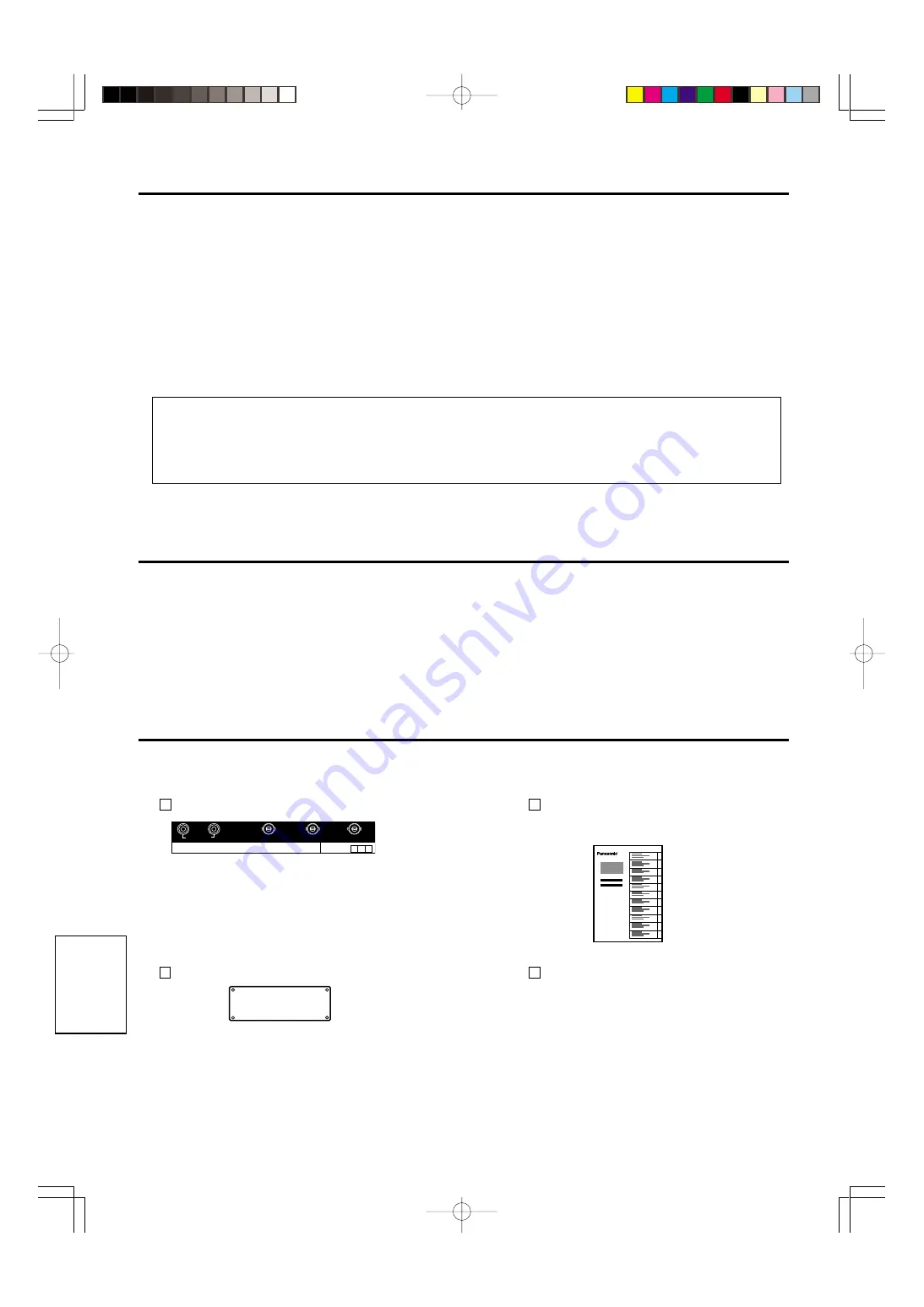 Panasonic TY-42TM6A Operating Instructions Manual Download Page 20