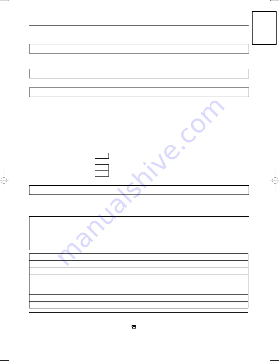 Panasonic TY-42TM6P Operating Instructions Manual Download Page 5