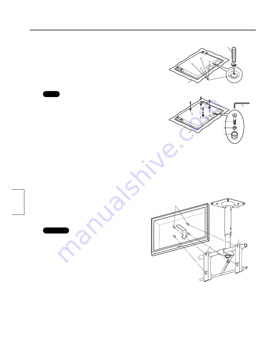 Panasonic TY-CE42PS20 Installation Instructions Manual Download Page 58