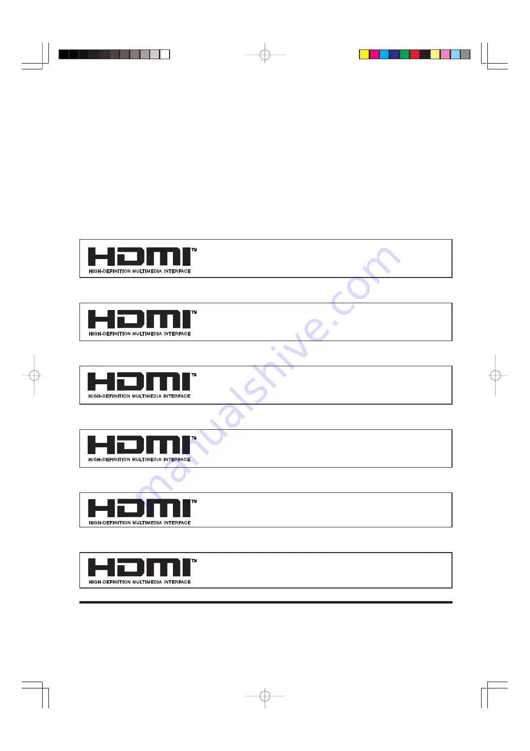 Panasonic TY-FB7HM Operating Instructions Manual Download Page 16