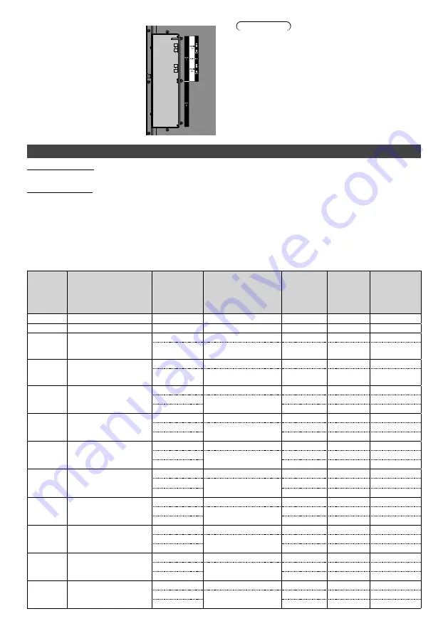 Panasonic TY-TBN03G Operating Instructions Manual Download Page 34