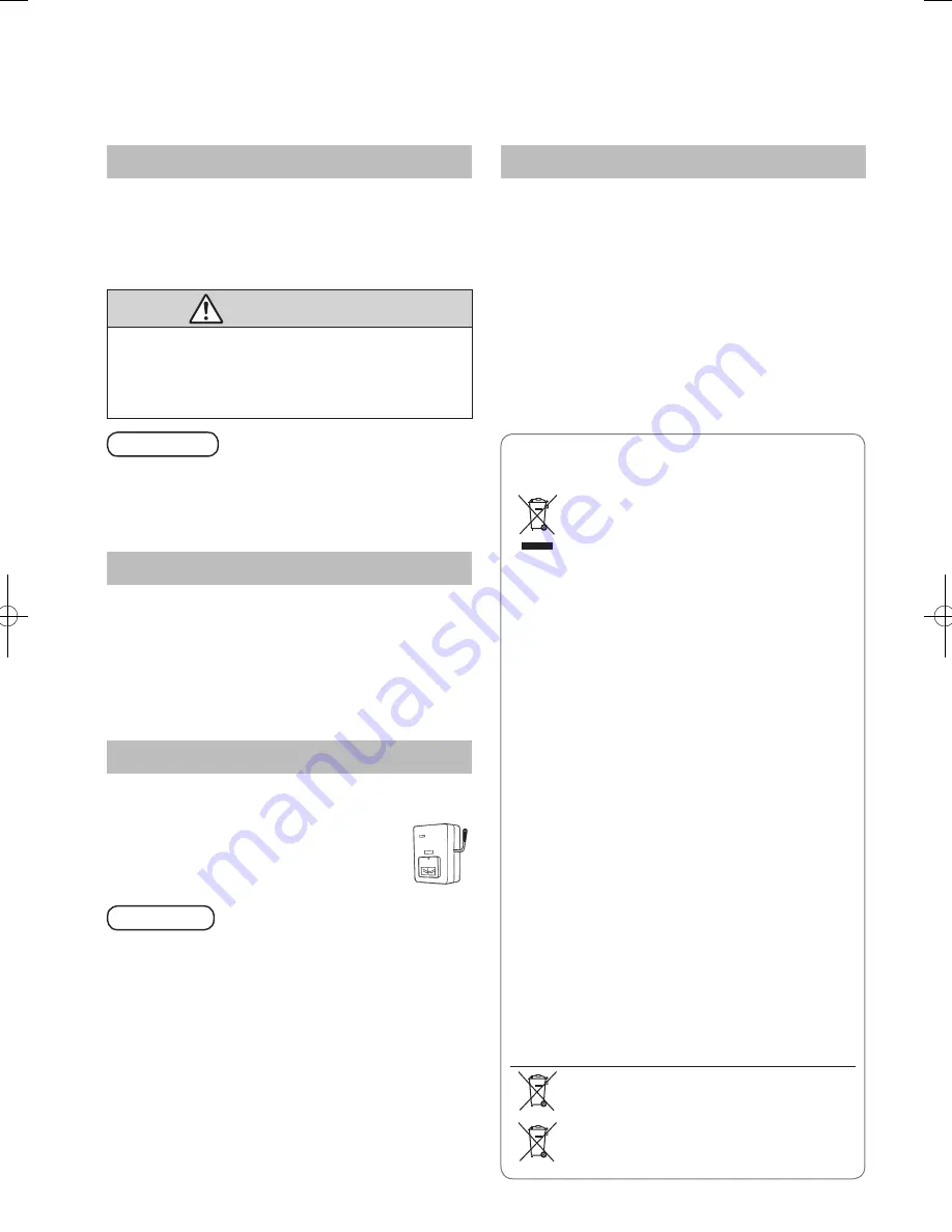 Panasonic U-100PEY1E5 Operating Instructions Manual Download Page 68