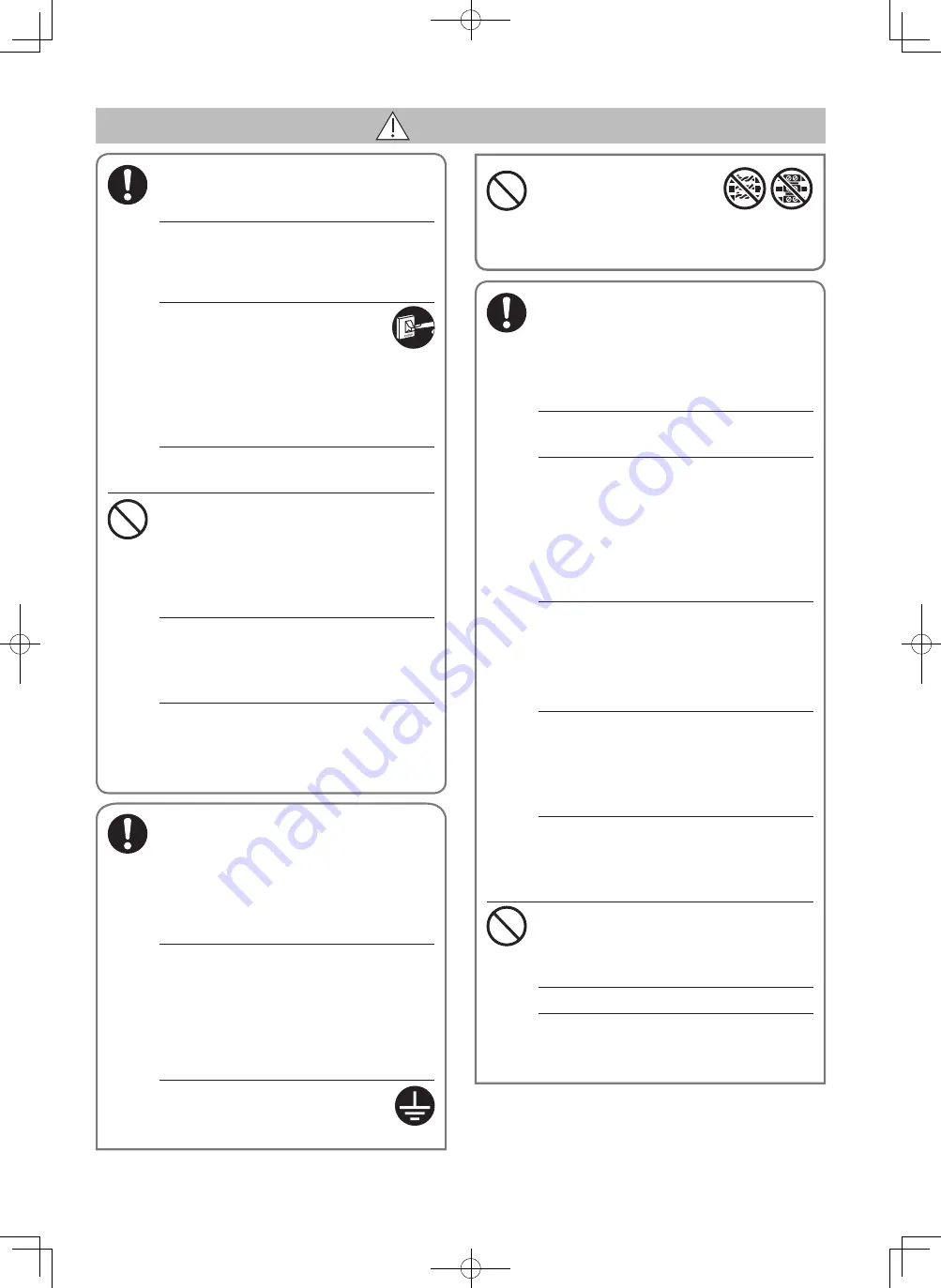 Panasonic U-100PZH2R5 Operating Instructions Manual Download Page 3