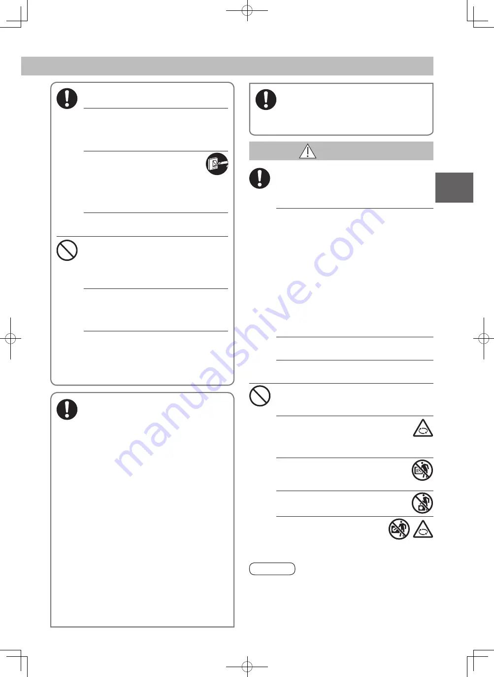 Panasonic U-10MF3E8 Operating Instructions Manual Download Page 3