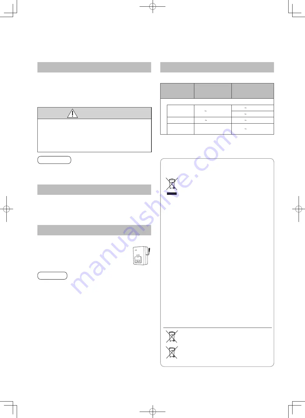 Panasonic U-10MF3E8 Operating Instructions Manual Download Page 4