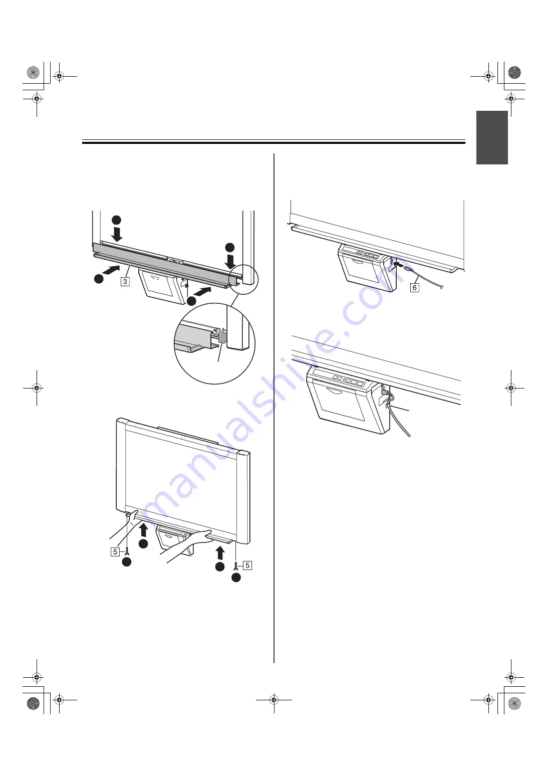 Panasonic UB-5325 Installation Manual Download Page 11