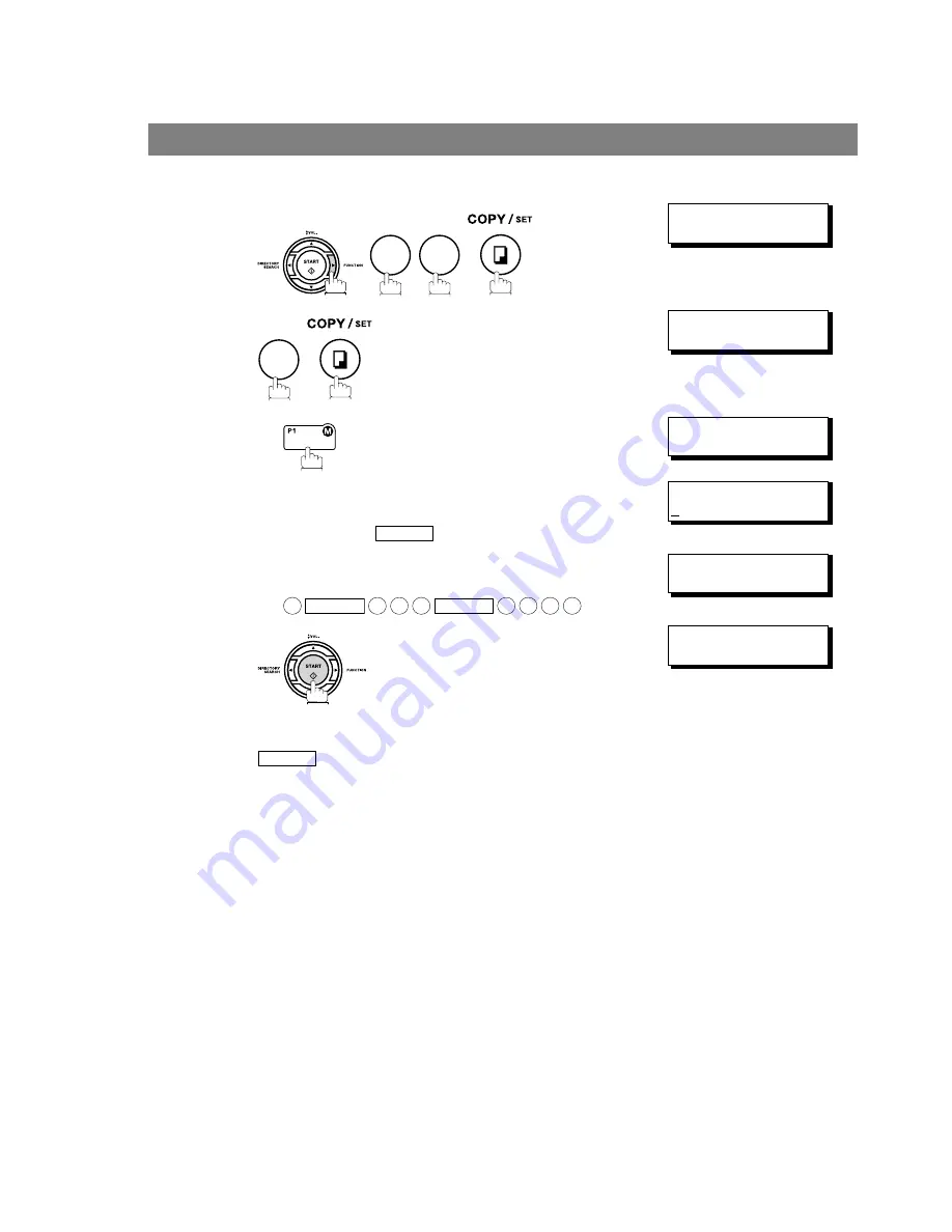 Panasonic UF-790 Operating Instructions Manual Download Page 80