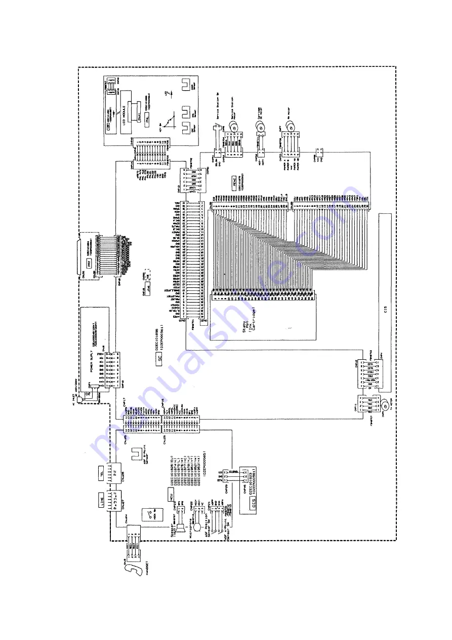 Panasonic UF-E1 Service Manual Download Page 39