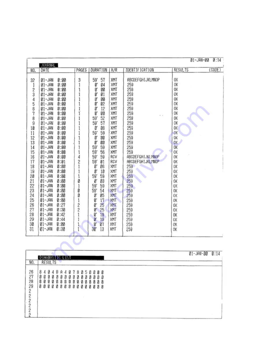 Panasonic UF-E1 Service Manual Download Page 96