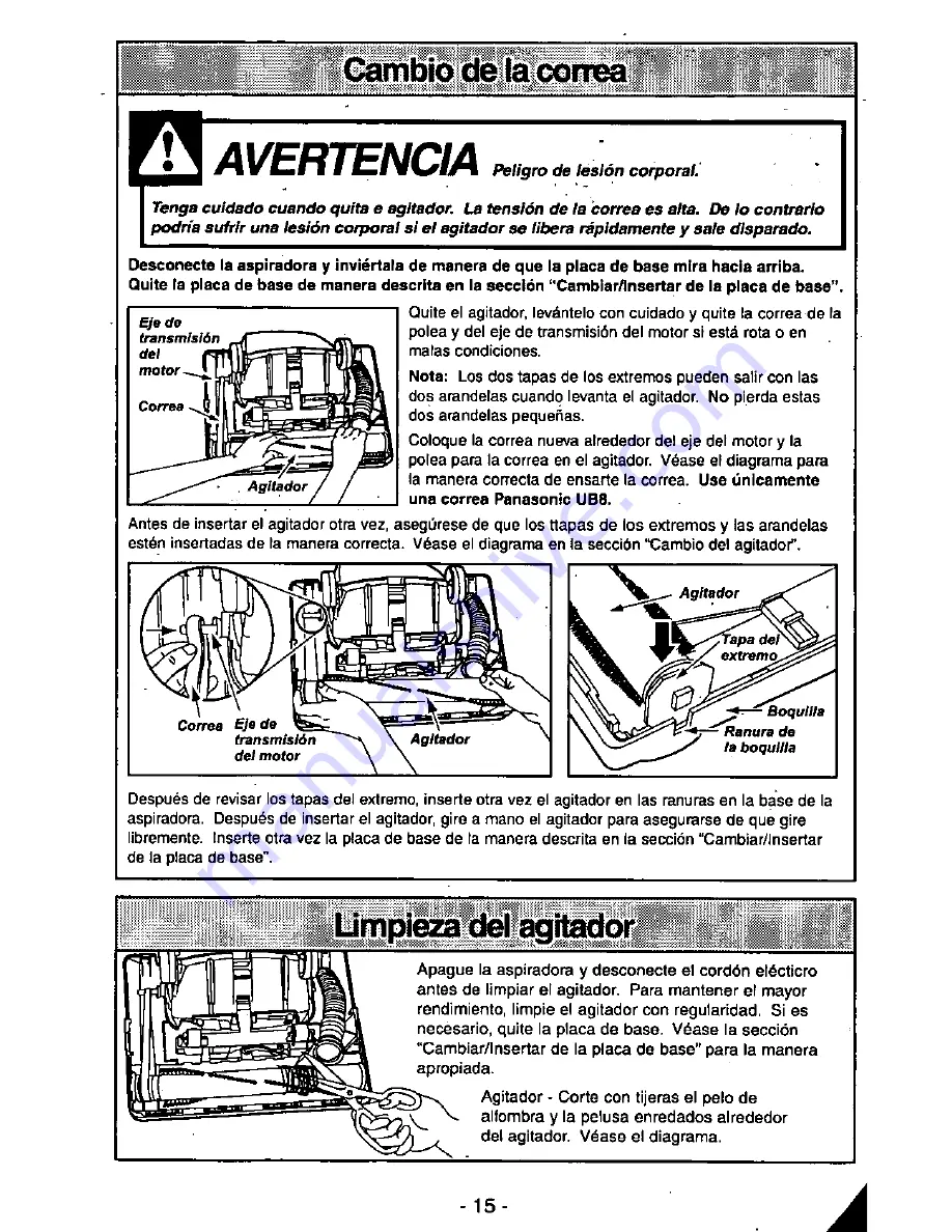 Panasonic Ultra-Pro MC-V200 Operating Instructions Manual Download Page 35