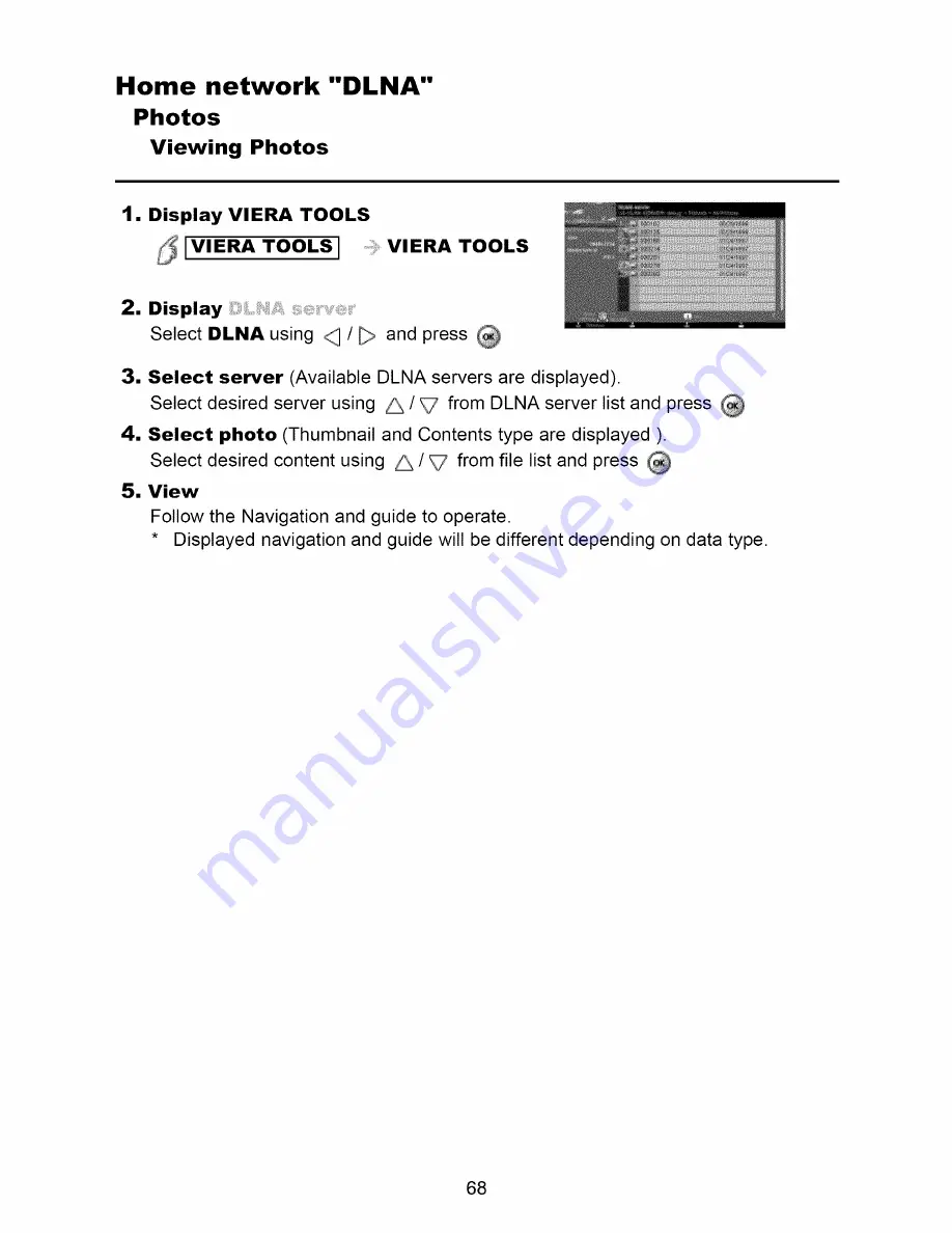 Panasonic UT5O series Ehelp Download Page 68