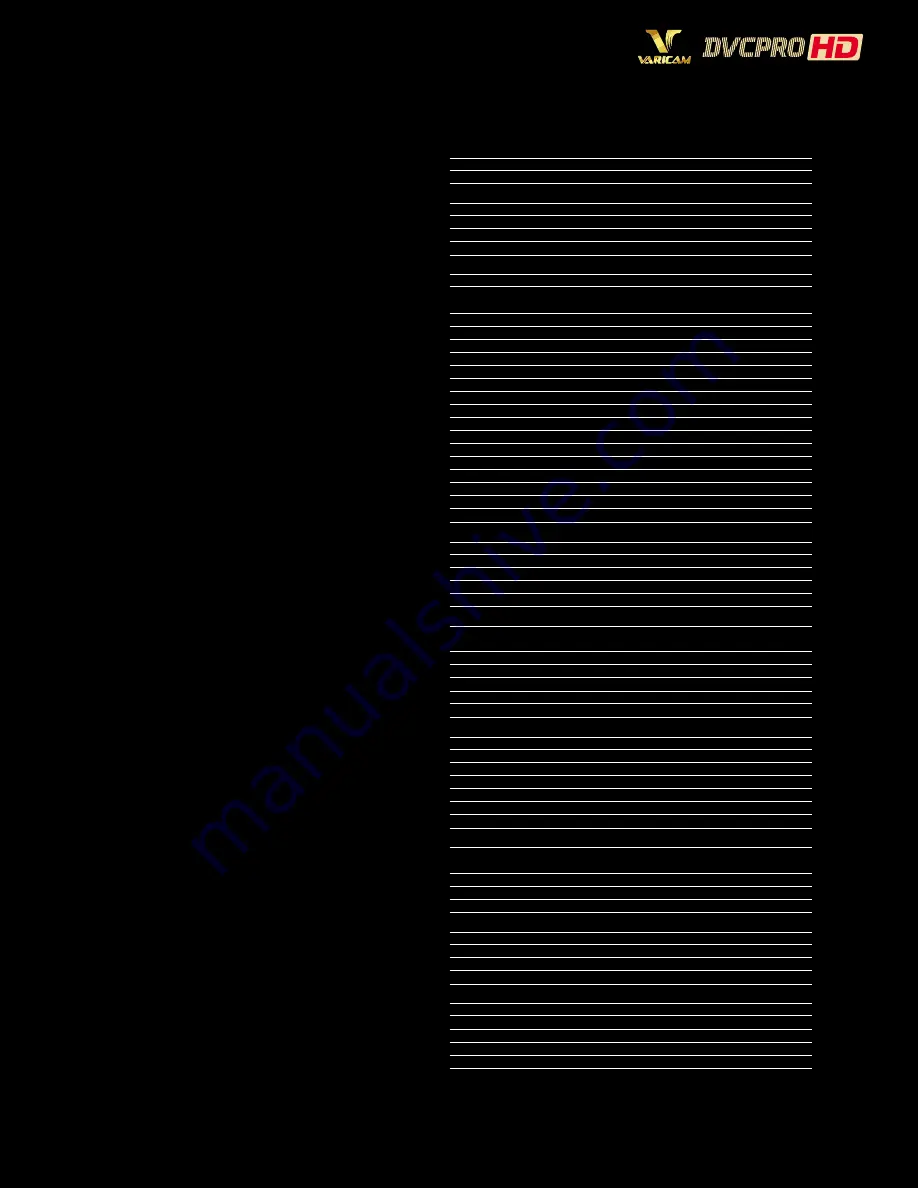 Panasonic Varicam AJ-HDC27H Manual Download Page 11