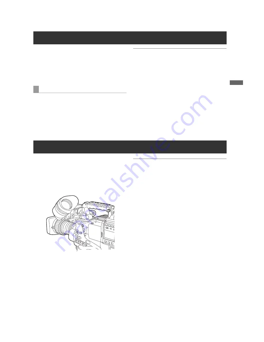 Panasonic VariCam AJ-HPX3700G Operating Instructions Manual Download Page 47