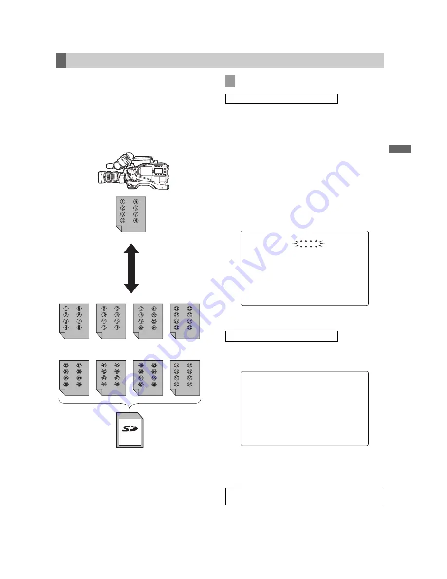 Panasonic VariCam AJ-HPX3700G Operating Instructions Manual Download Page 103