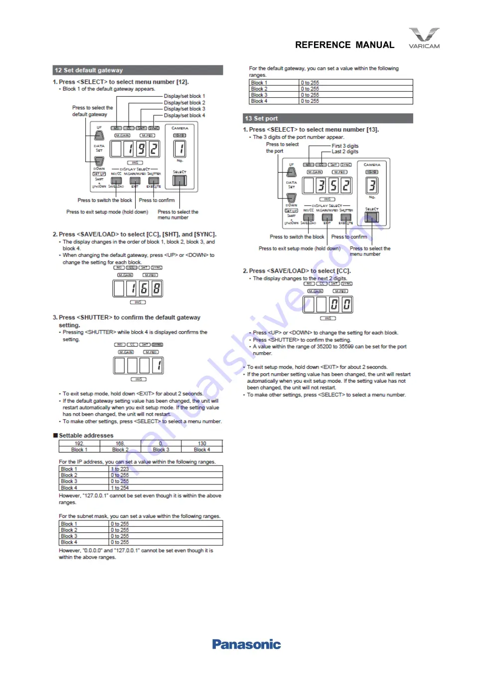 Panasonic VARICAM LT White Paper Download Page 21