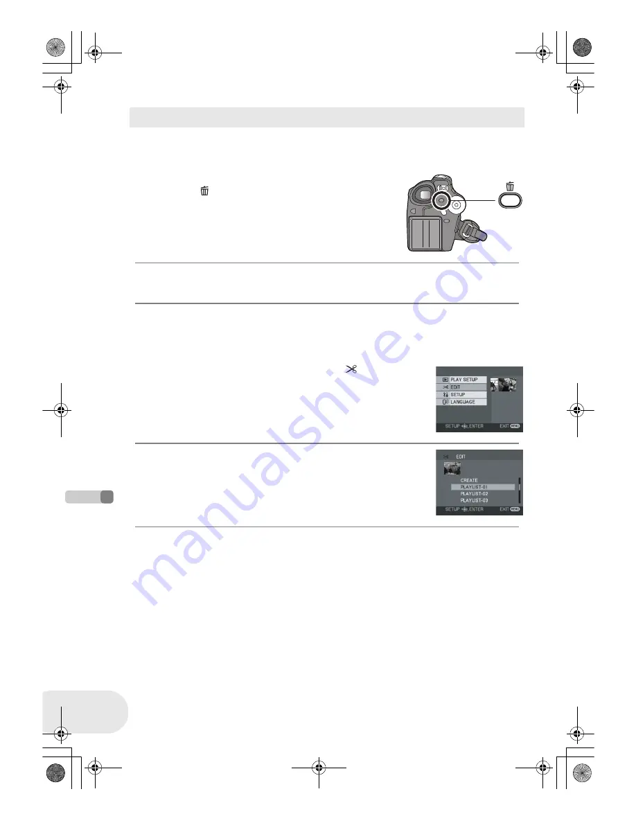 Panasonic VDR-D100EB Operating Instructions Manual Download Page 78